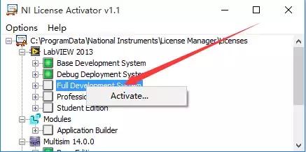 NI License Activator v1.1 for Multisim 12
