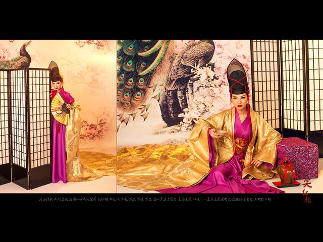 两套古装写真，《笑傲江湖》与《龙门飞甲》