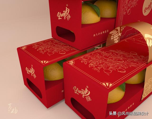 水果柚子品牌包装 设计分享(图8)