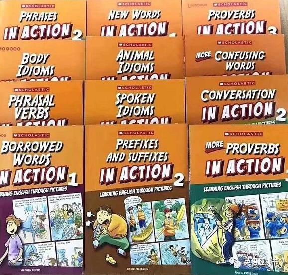 图片[3]-学乐In Action系列，在漫画中快乐学习单词和短语！45册 PDF-油桃圈