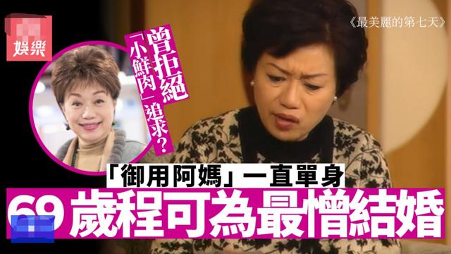 69岁未婚，TVB花旦却演了半辈子妈，身家