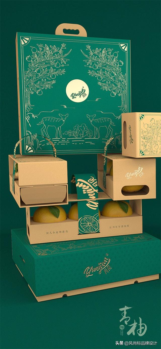 水果柚子品牌包装 设计分享(图12)