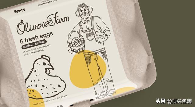 Olivers Farm鸡蛋包装盒设计(图4)