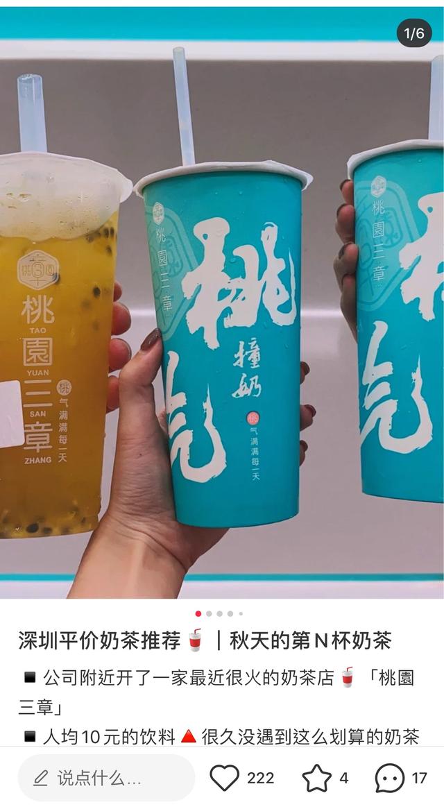 一年拓店超200家的桃园三章，开始进军深圳了？