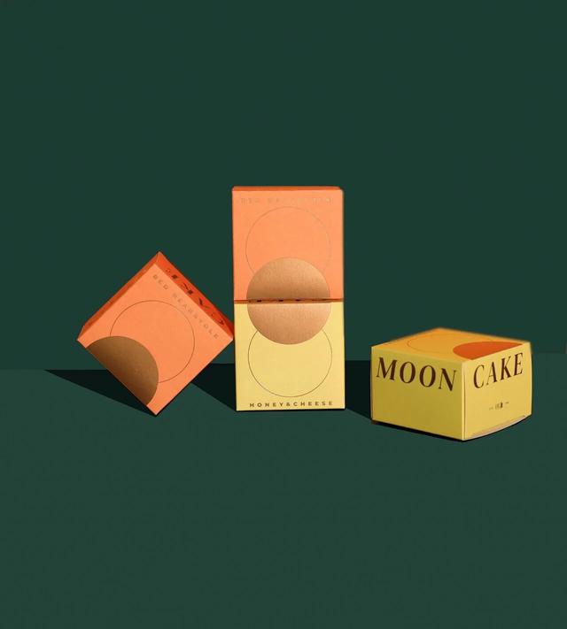 12+月饼礼盒的包装设计，颜值很高又赋有设计感(图67)