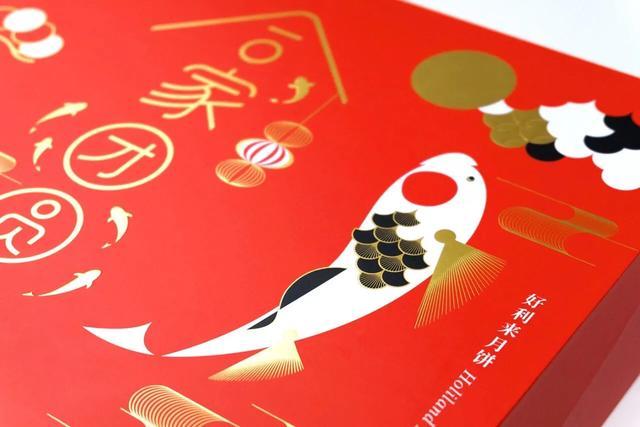 月饼礼盒的包装设计，颜值很高又赋有设计感(图60)