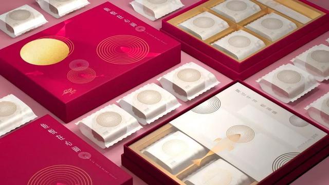 月饼礼盒的包装设计，颜值很高又赋有设计感(图46)