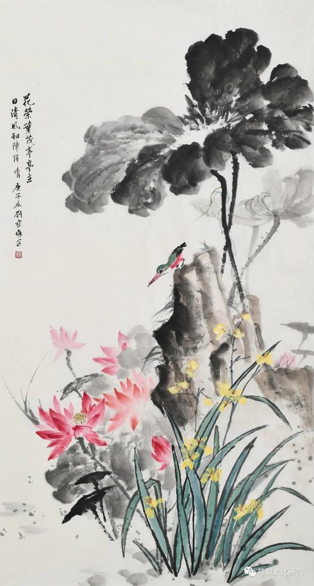 荷和隽永奔小康 脱贫攻坚同发展—全国美术名家画荷网展（第一集）