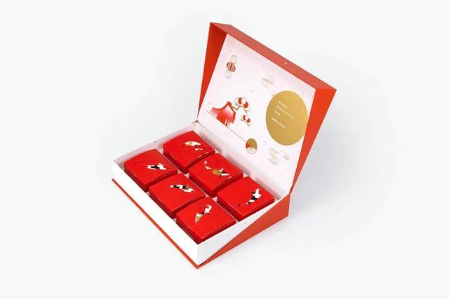 月饼礼盒的包装设计，颜值很高又赋有设计感(图57)