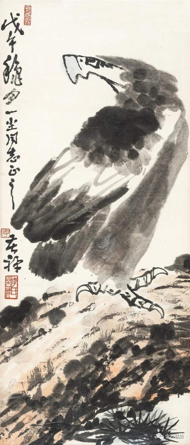 格安特価Rarebookkyoto　2F-A488　呉昌碩絵画　　本間美術館　1975年頃　名人　名作　名品 山水、風月