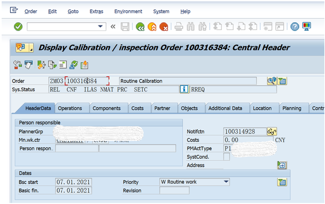 SAP PM 入門系列16 - KO88對維護工單做結算