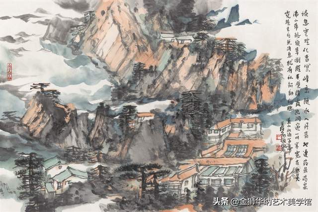 当代水墨名家王保安先生优秀作品（黄山等地写生）赏析系列《三》