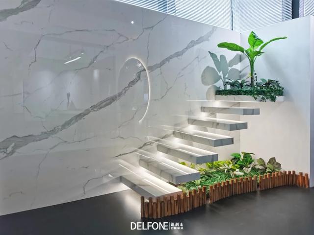 450㎡藝術(shù)巖板展館，兼具經(jīng)典與時尚！(圖5)