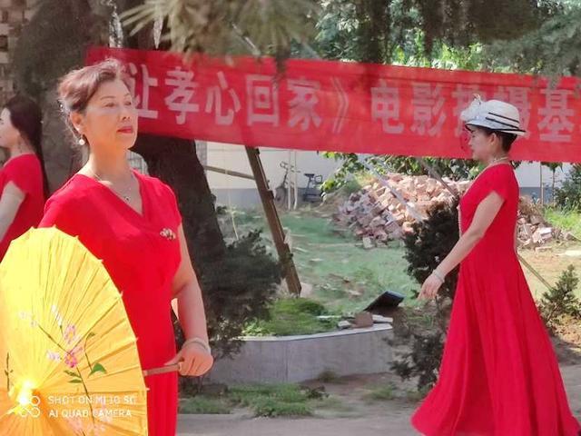 孝心|西姜寨乡（让孝心回家）电影拍摄基地南桃园迎来了首批游客