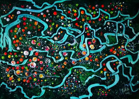 洛杉矶国际网络艺术节暨比佛利艺术在线展览月底揭幕