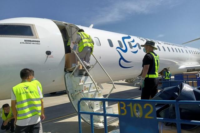 华夏航空 客改货|仅用时15小时 华夏航空“客改货”保障运输创下新记录