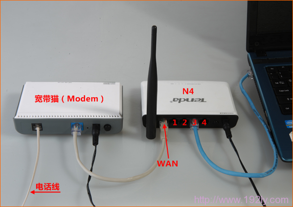 腾达(Tenda)N4无线路由器ADSL拨号上网设置