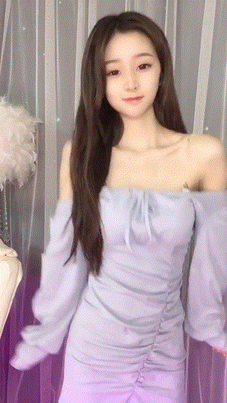 车展上的性感小姐姐gif太可爱了 - 第2页 美女动图 第4张