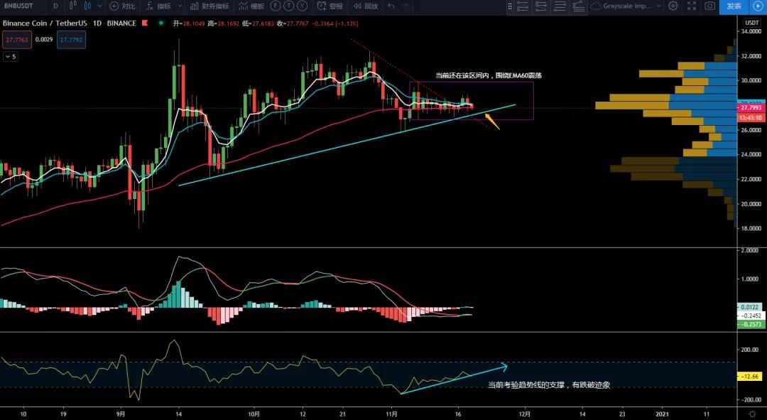 11/19价格分析：BTC、XRP、ETH、LTC、BNB、LINK I Damo行情10