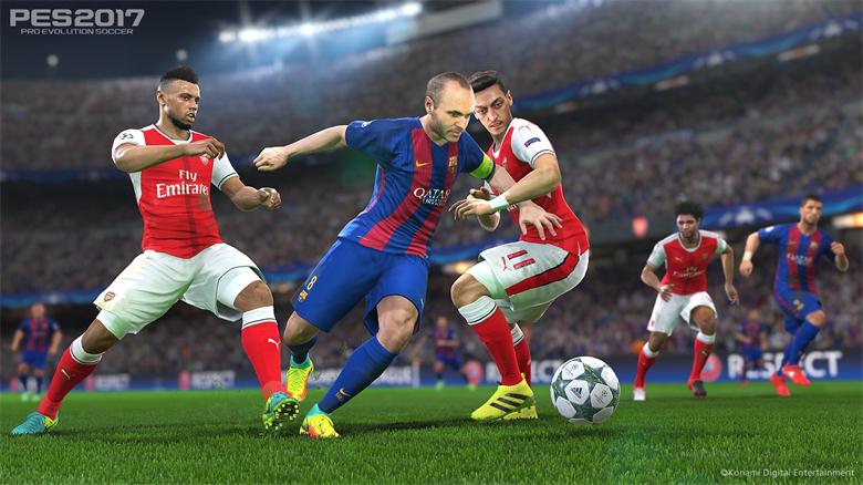《实况足球2017》PES2017免安装简体中文绿色硬盘版下载-下载否
