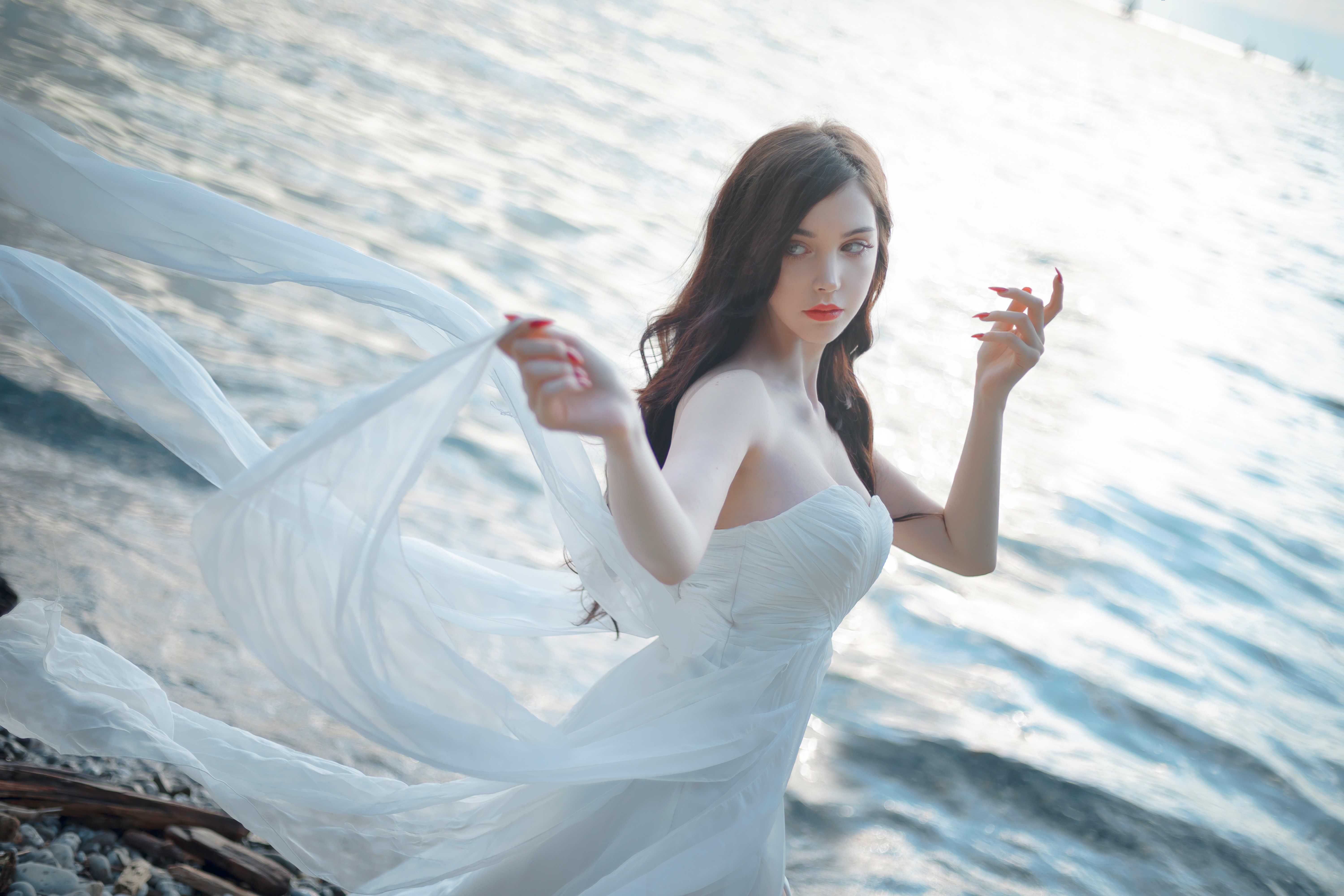 SayaTheFox - 2B White Dress[10P/105M]
