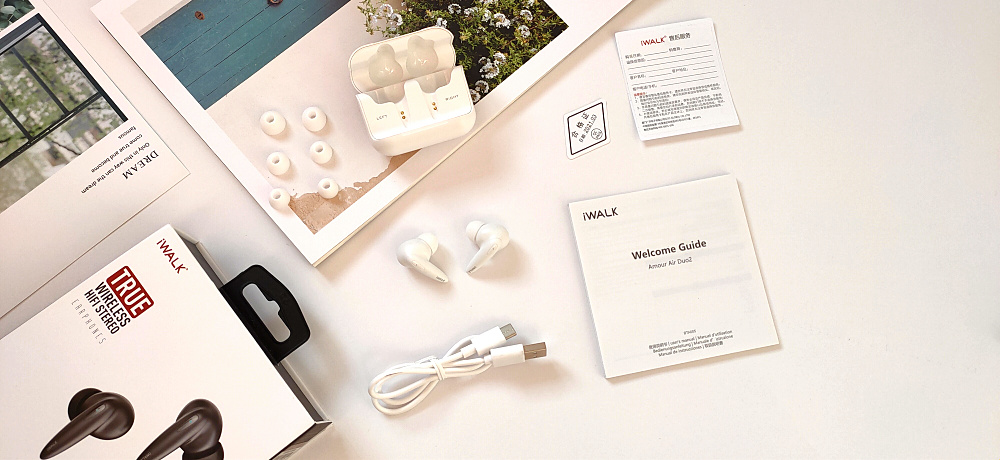 好声音高颜值 TWF蓝牙耳机首选： iWALK魔音耳机开箱