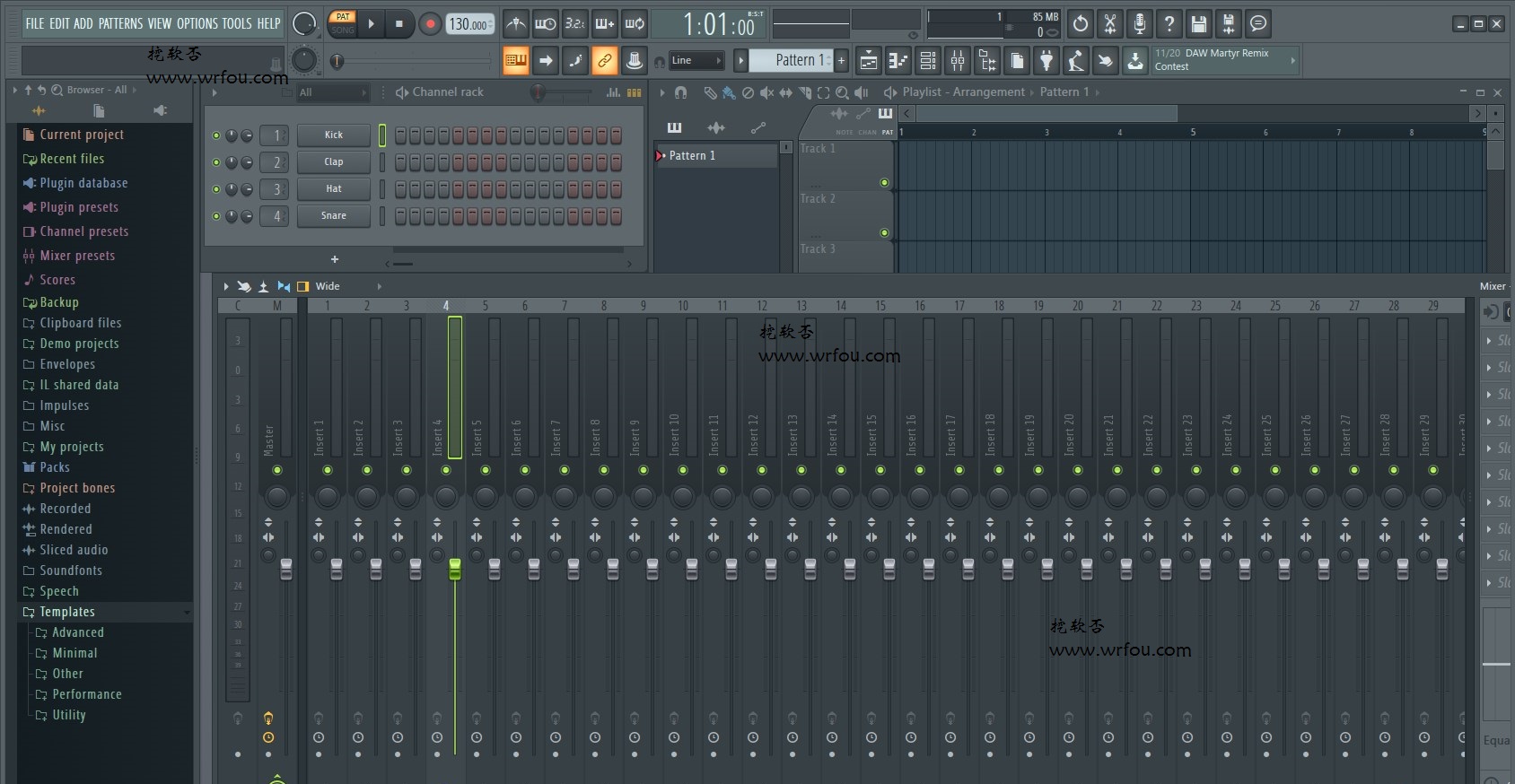 水果音乐制作软件 FL Studio 20 v20.6.0.1458 破解版下载+Patch破解补丁-酷威宝库