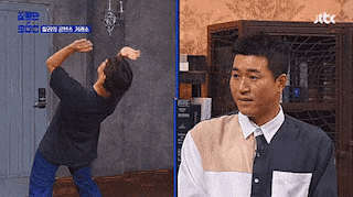 笑到肚子疼的GIF:你这么对新娘子开玩笑,迟早有一天坟头会长草的