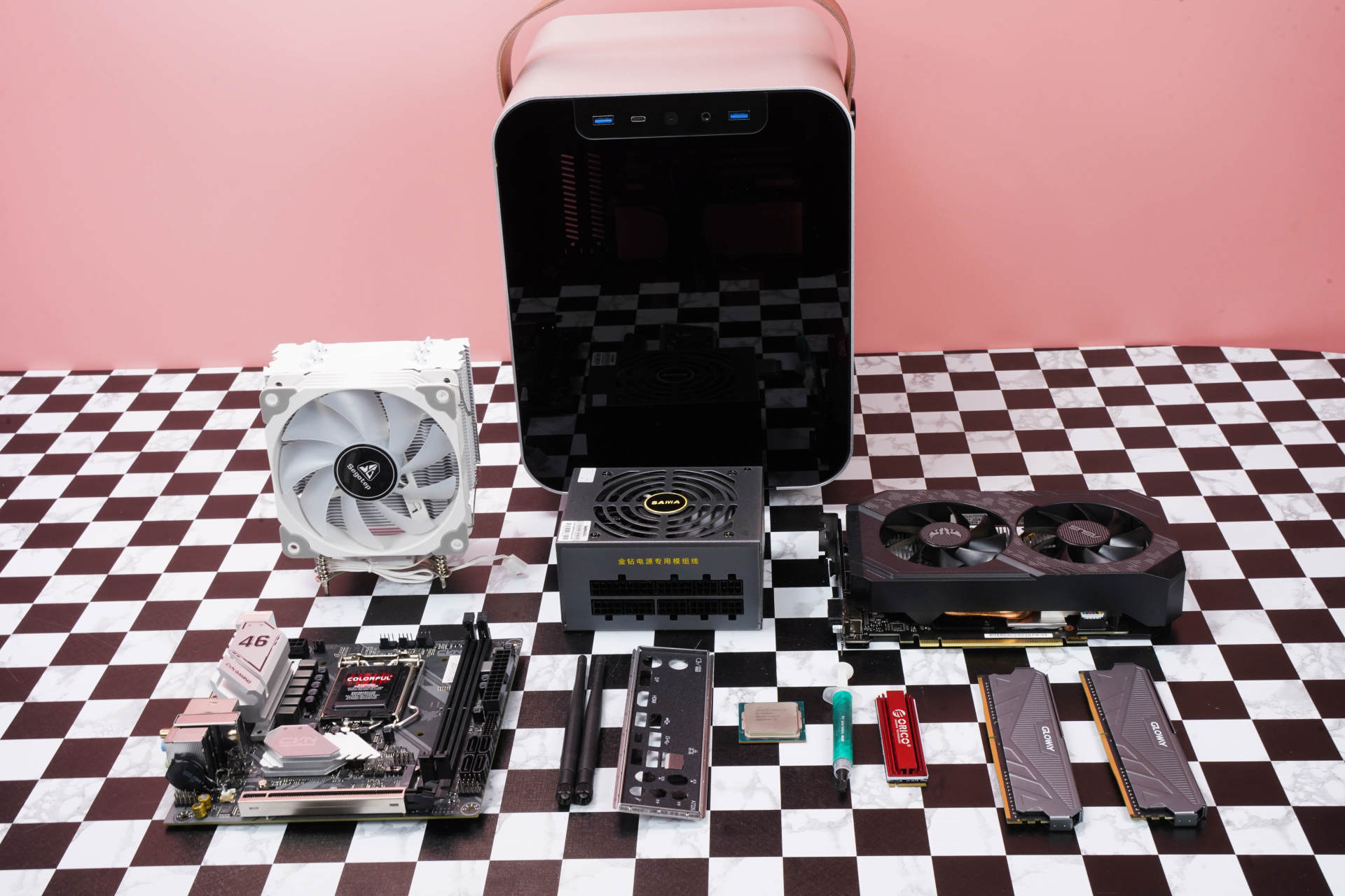 DIY玩家如何给媳妇选择电脑？乔斯伯BO100装机实录