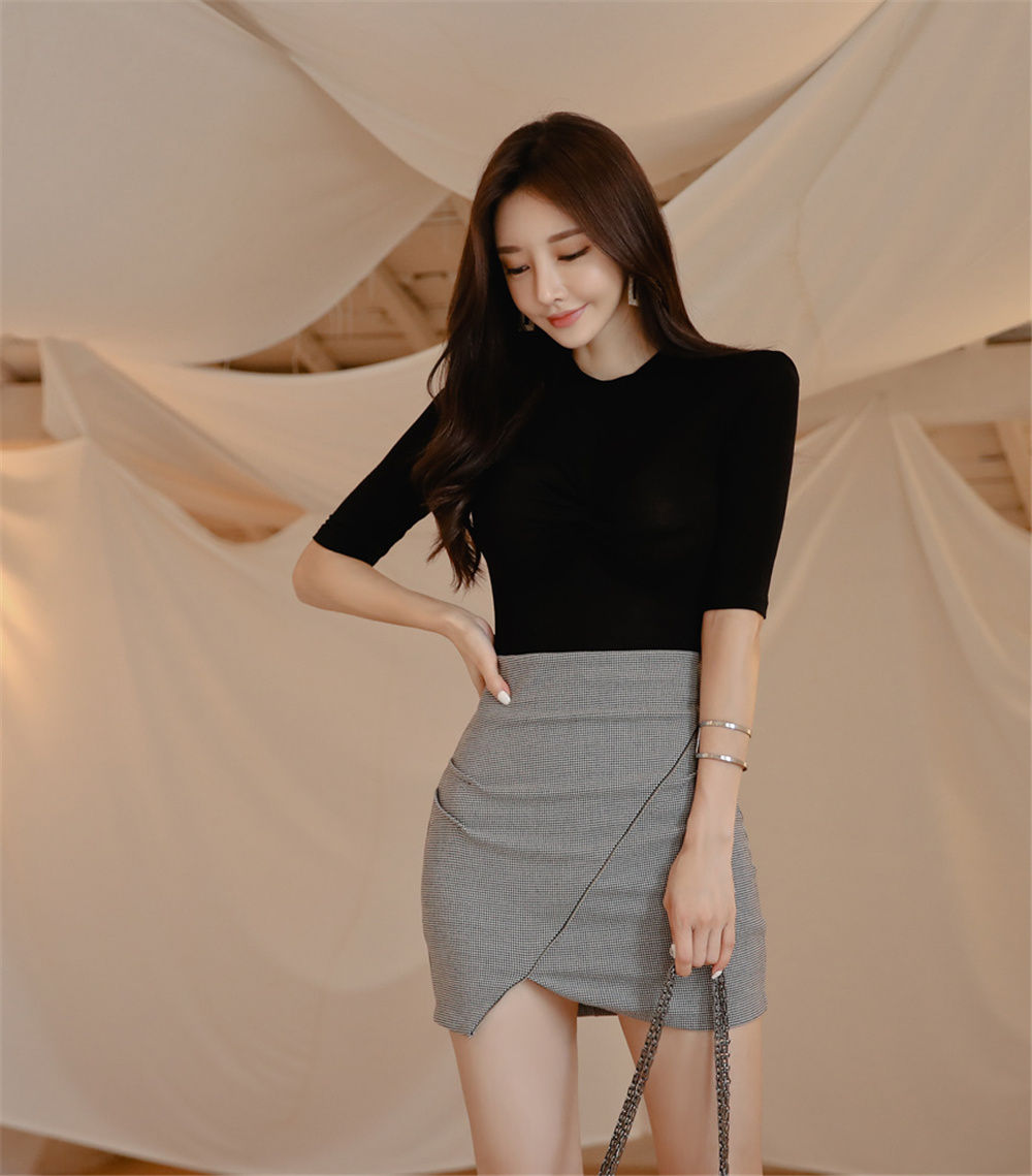 孙允珠丨芝华士纯酿小资绅士黑麦衣裙