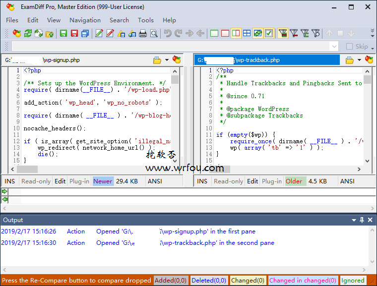 专业对比工具 ExamDiff Pro Master Edition v12.0.1.8 中文破解版下载+注册机