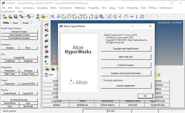 Altair HyperWorks 2019.1 x64 官方离线安装包及注册机下载-下载否