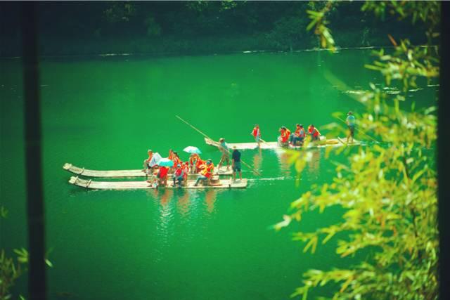 浙江杭州富春江天目溪竹筏漂流单人票最晚需在出行当天13点前购买预订