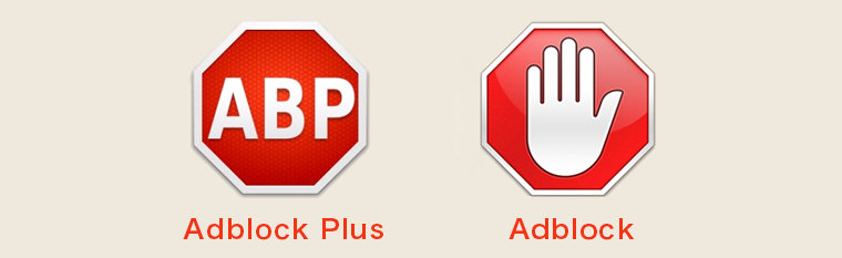 （Adblock Plus VS Adblock）