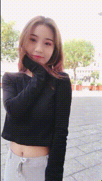 好看美女动态图片：这样的姿势，这样的动作！谁受得了！