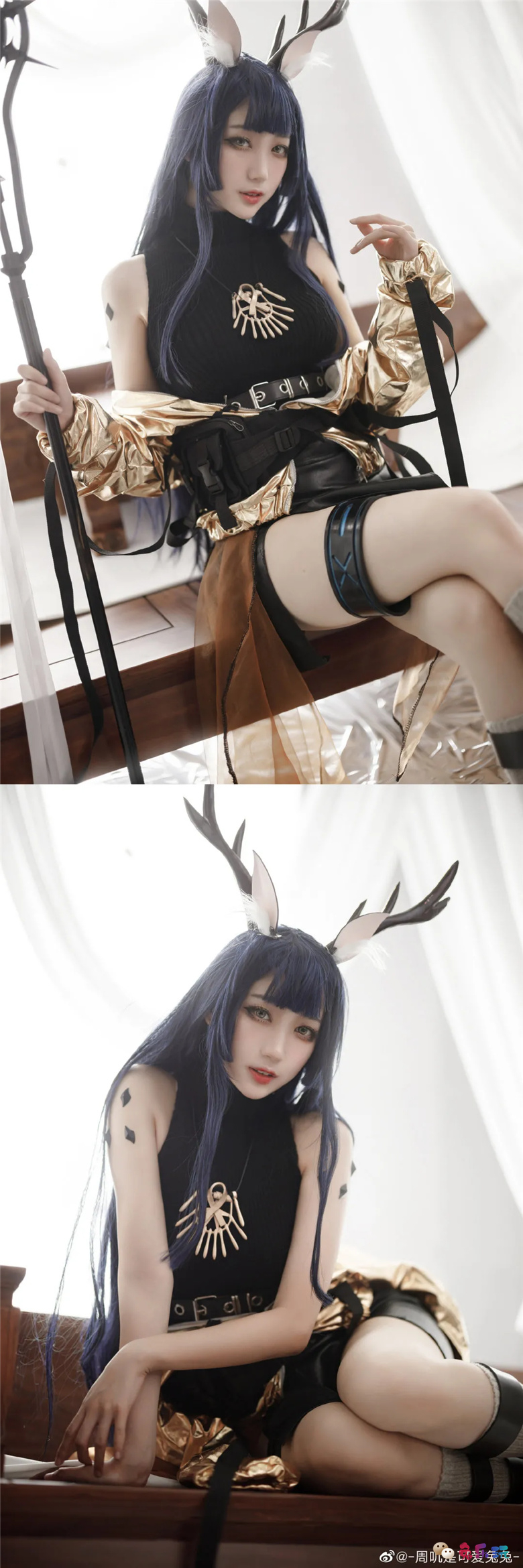 _周叽是可爱兔兔_丨《明日方舟》月禾